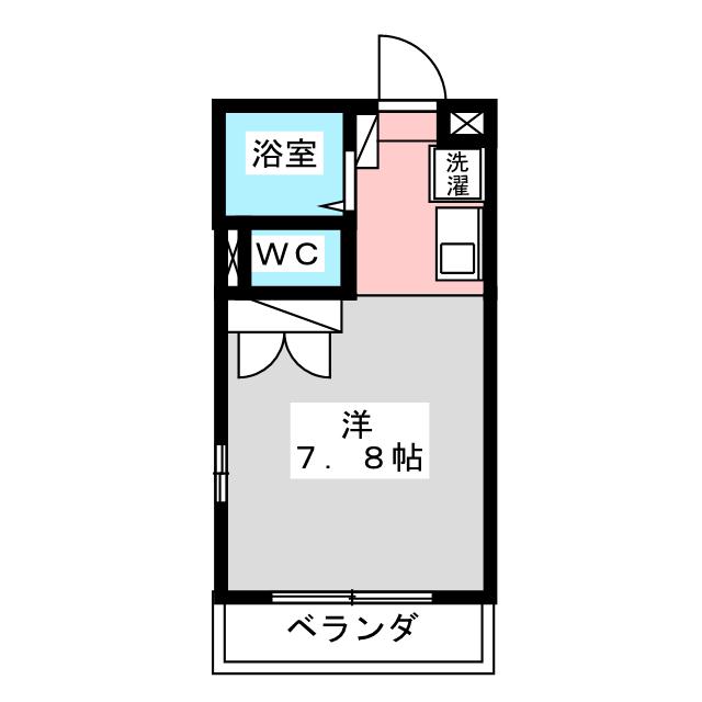 パレス川尻の間取り