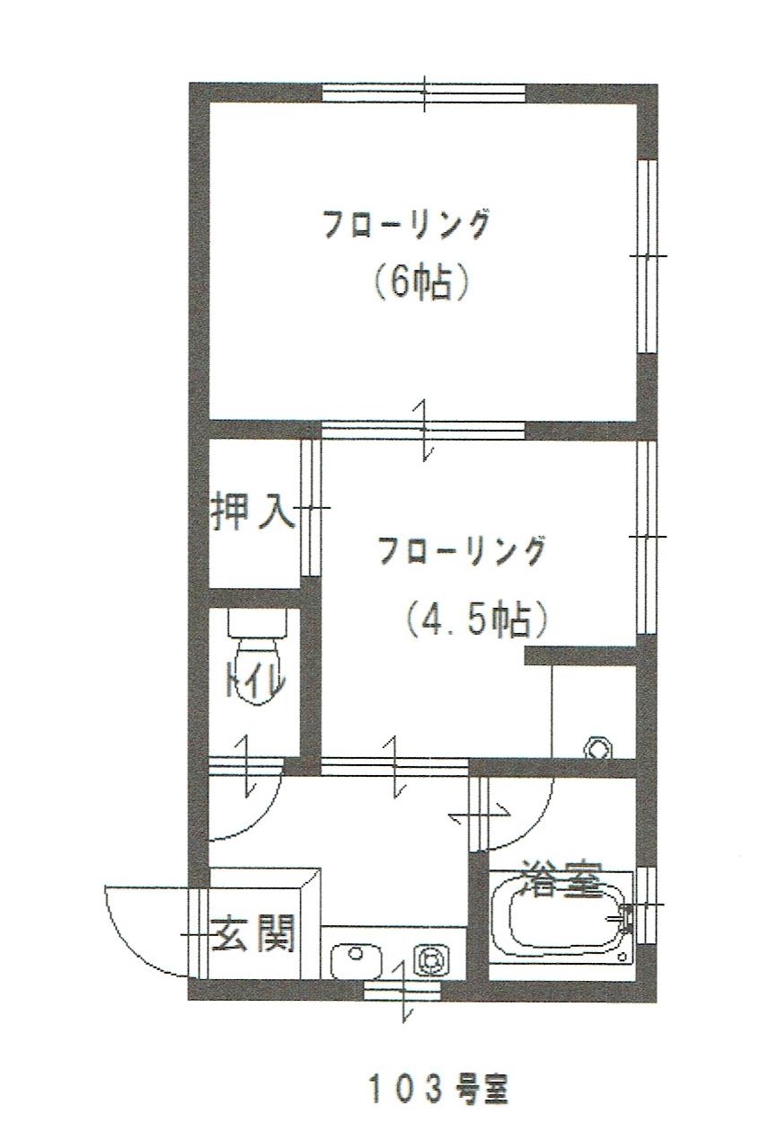 黄文化の間取り