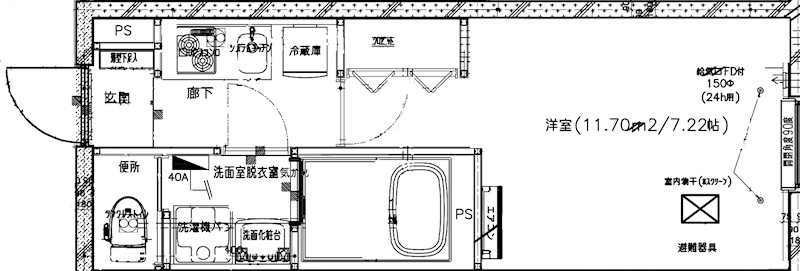 ベルシードステアー練馬の間取り