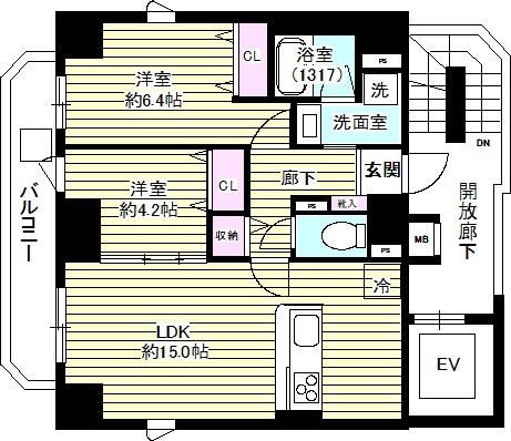 【文京区本郷のマンションの間取り】