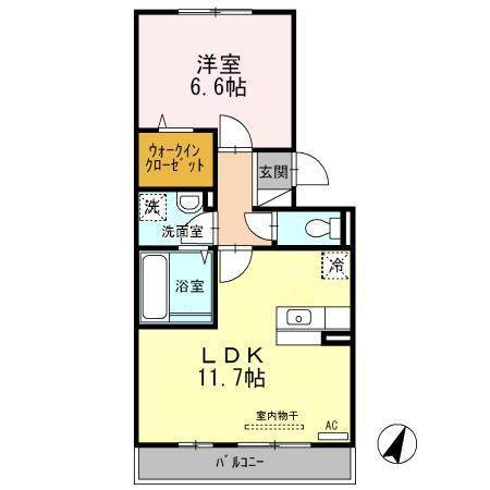 シナモンリッジ南IIの間取り