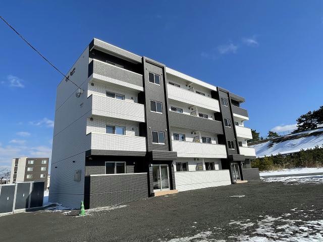 函館市湯川町のマンションの建物外観