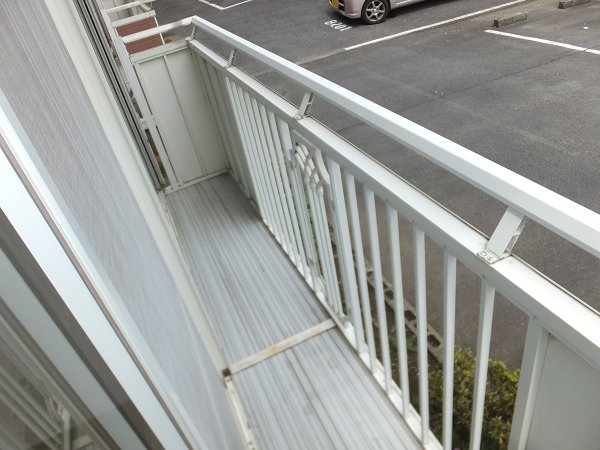 バルコニー　バルコニー※他号室の参考写真となります