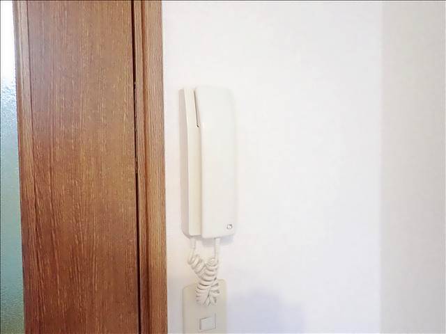 セキュリティ　インターホン付きです。