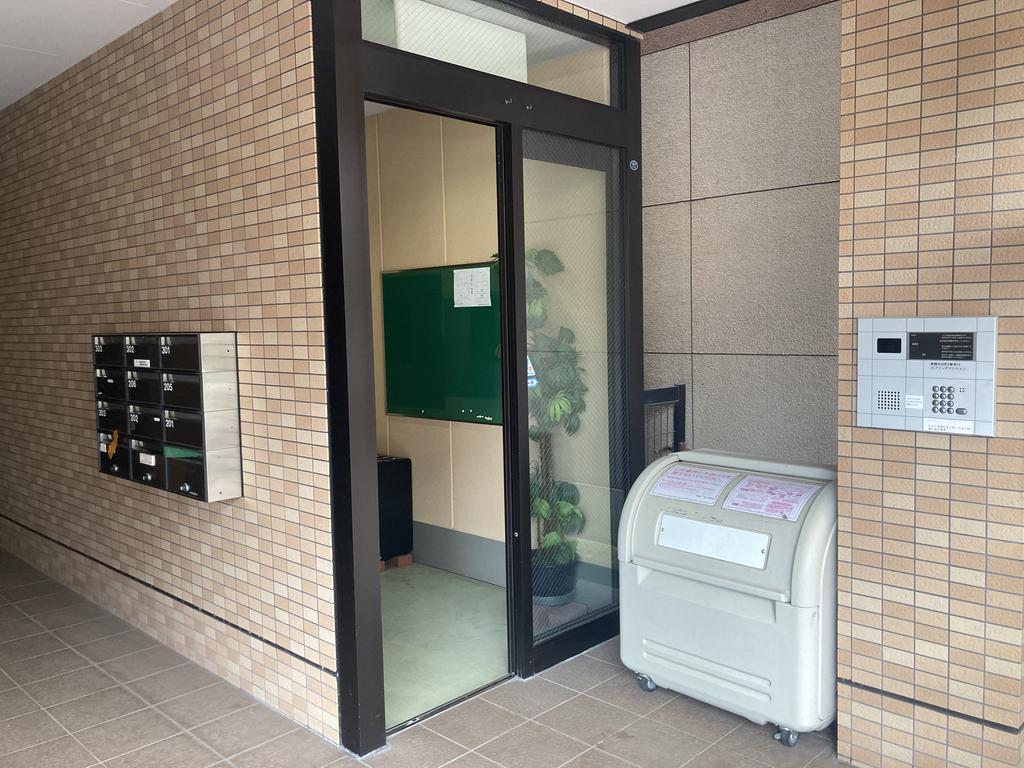 セキュリティ　オートロック自動ドア