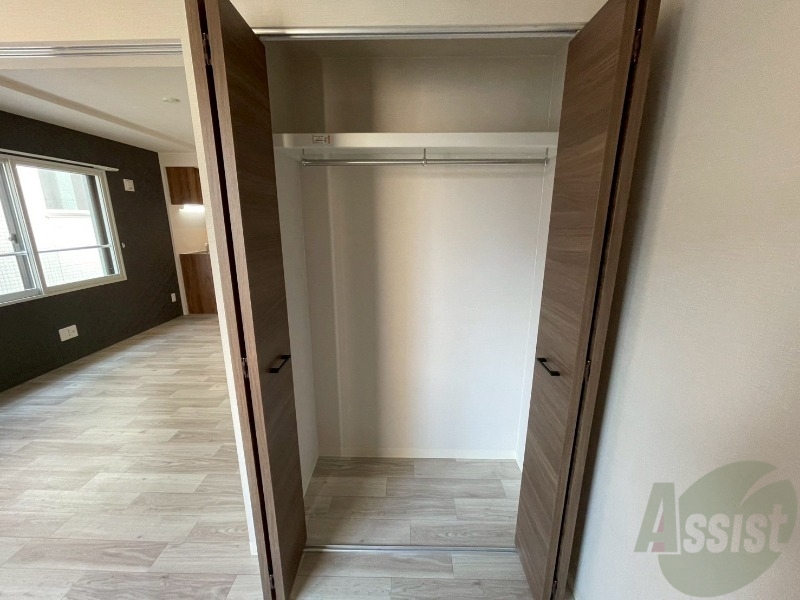 収納　収納もバッチリあるのでお部屋が片付きますよ！