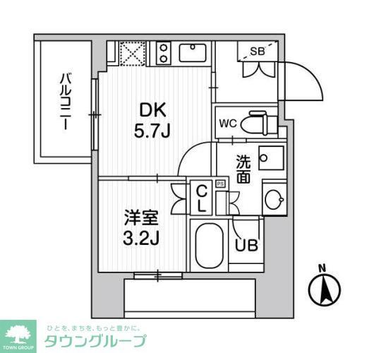 nido SHIN-OKACHIMACHIの間取り