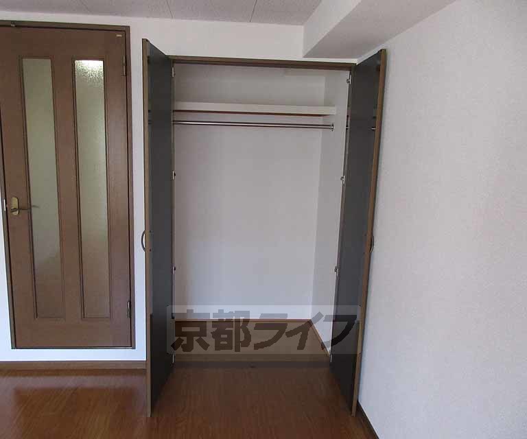 収納　クローゼットも付いていて便利！