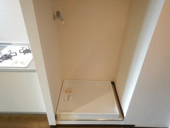 洗面設備　室内洗濯機置場