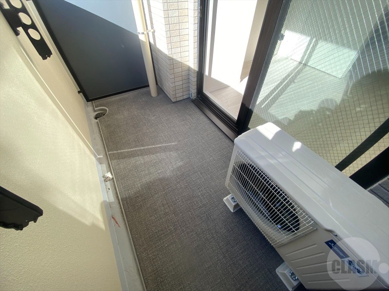 バルコニー　南向きのバルコニー