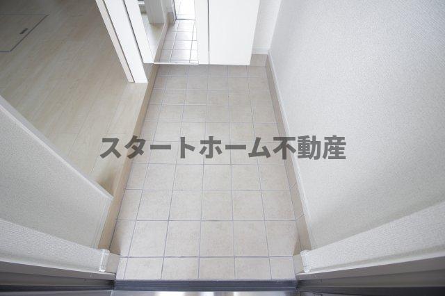 玄関　ゆったりとした玄関です