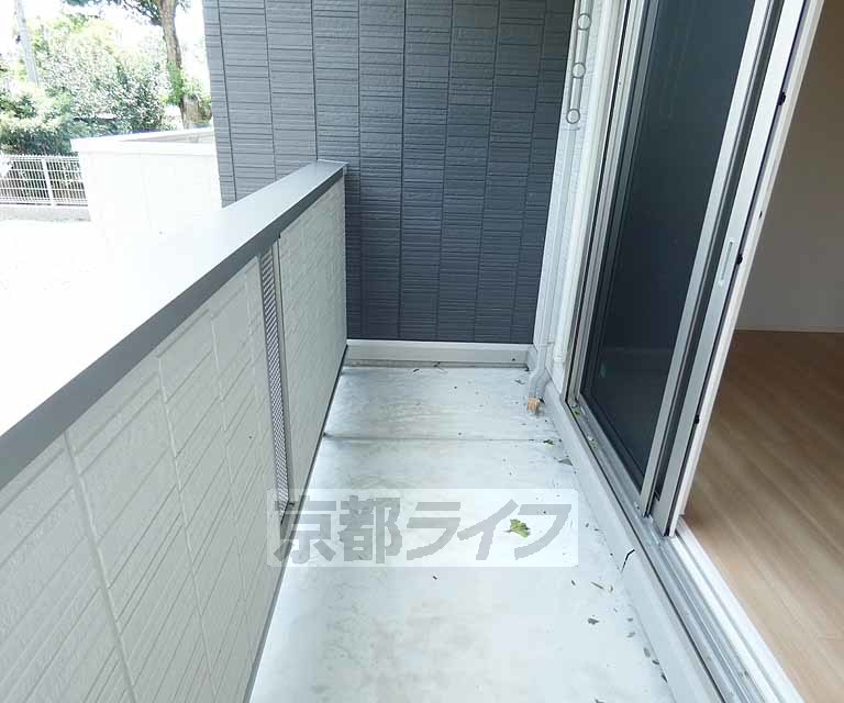 バルコニー　広々としたバルコニですね！