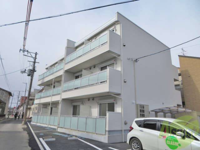 建物外観　仙台市太白区中田３丁目「リブリ・はやちね１号館」