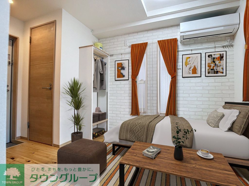 居室・リビング　※家具家電は物件に付帯しません。