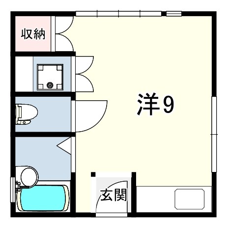 メイセイビルの間取り写真