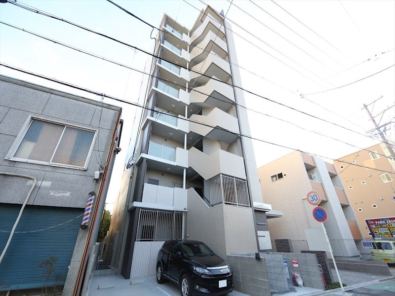 建物外観　外観　宅配ＢＯＸ　オートロック　防犯カメラ