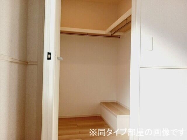 収納　同タイプ部屋の写真です。
