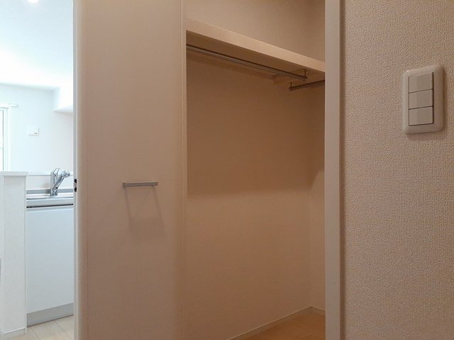 収納　ちょっとした収納スペースも充実しています
