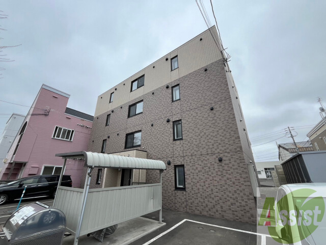 建物外観　札幌市東区北２２条東「グレイス・アシューレ」