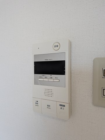 セキュリティ　TV付きインターホンでセキュリティ面も安心です