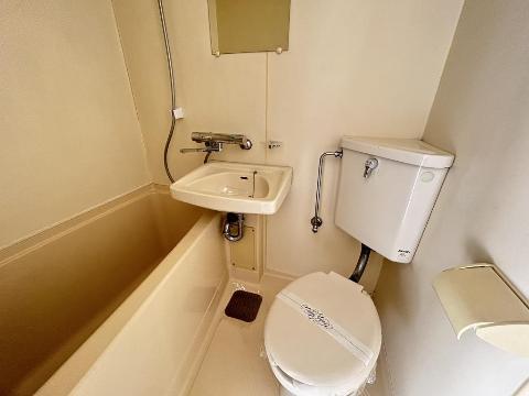 コーポ東出の風呂写真