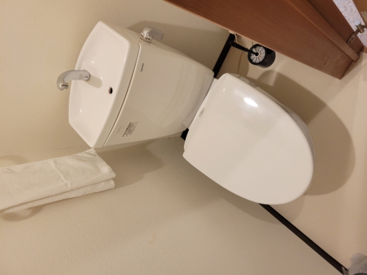 地下鉄堺筋線 天下茶屋駅 徒歩4分 2階建 築52年のトイレ写真