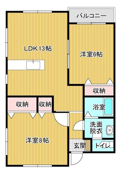 オーク菰田の間取り写真
