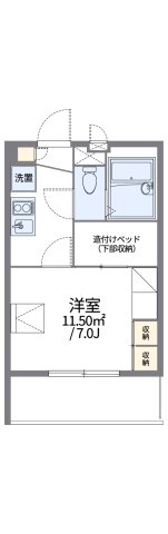 レオパレスIMAGOIIIの間取り写真