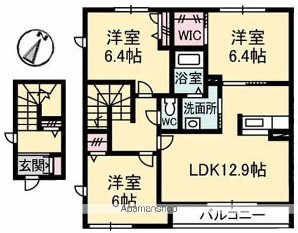 プリーマ ハイムの間取り写真