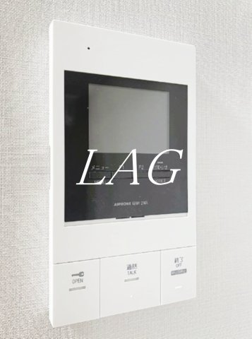 セキュリティ　モニター付きインターホンです。