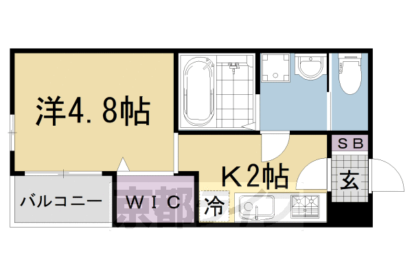 Y&C伏見の間取り写真
