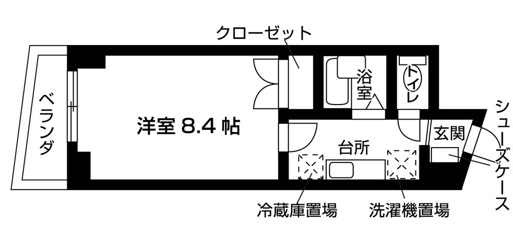 スタンザ府中の間取り写真