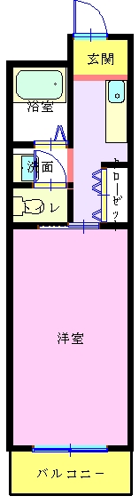 プチハイツ石井の間取り