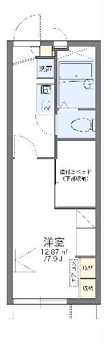 レオパレスＭＩＮＯＲＩＡの間取り