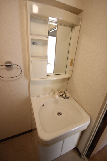 洗面設備　※別号室の写真です。