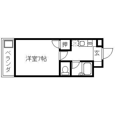 パラーシオ聚楽の間取り