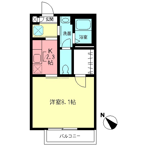 グラシューズおおしま_間取り_0