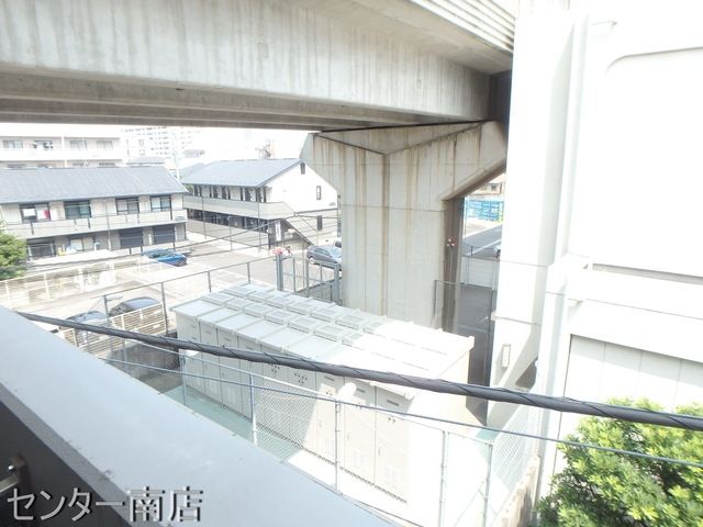 【横浜市青葉区荏田町のマンションの眺望】