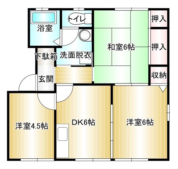 ホープフルワンの間取り