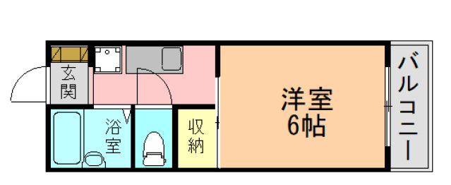 生駒郡三郷町立野南のアパートの間取り