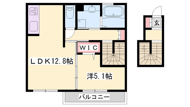 タウンさらIIの間取り