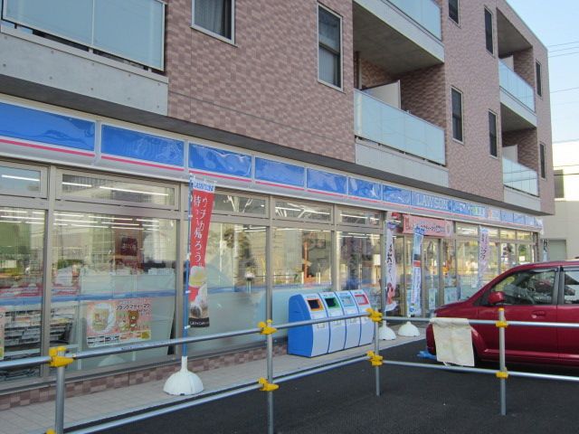 【調布市飛田給のアパートのコンビニ】