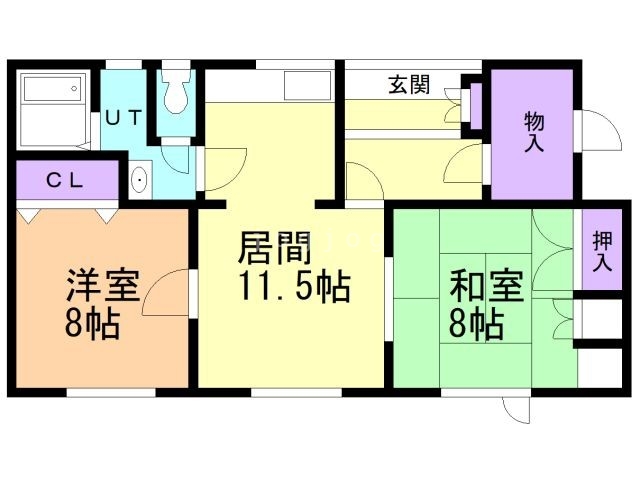 岩見沢市美園三条のその他の間取り