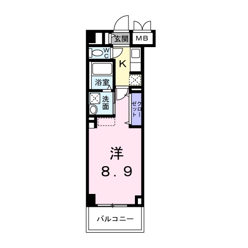 ザ　ベース東姫路の間取り