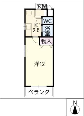 松永ハイツの間取り