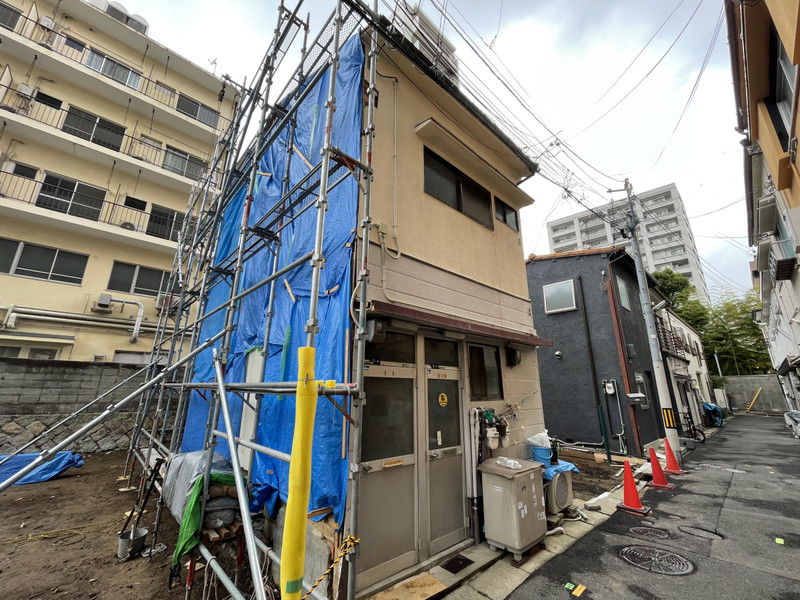 松葉荘の建物外観