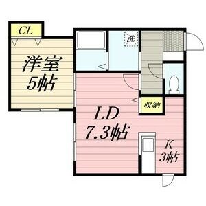 エリーゼN39の間取り