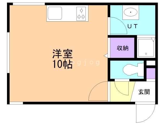 北広島市共栄町のマンションの間取り