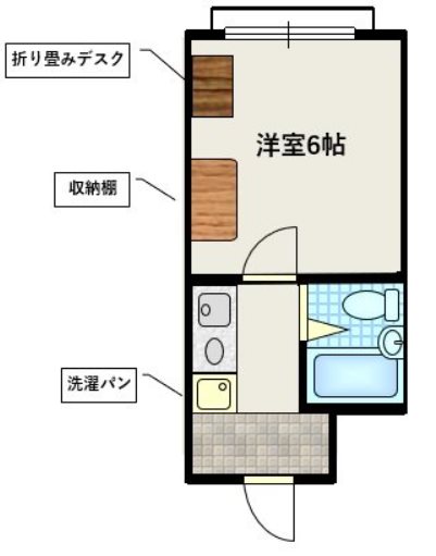 KTマンションの間取り