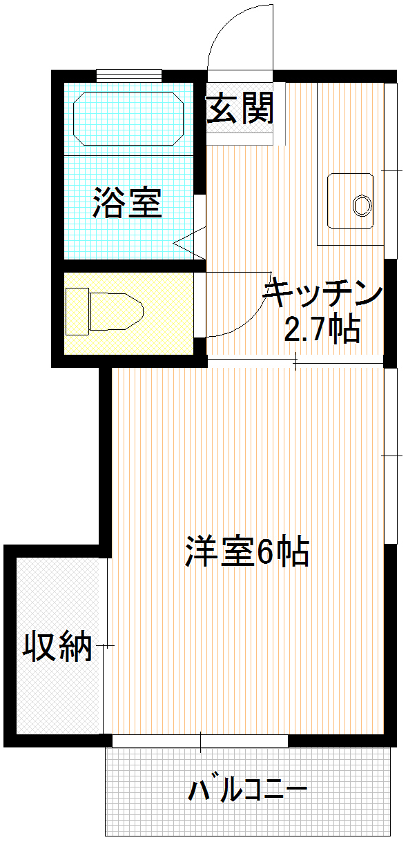 リバーサイド平山の間取り